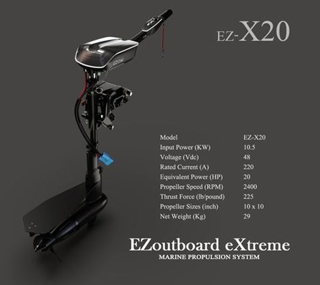 Motor Marinho Hermático Ez-X20 Extreme (20HP)
